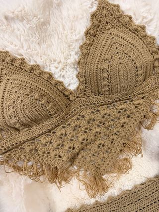 Bikini Crochet Boho Artesanal