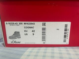 Botas S.Oliver Marrones Nuevas