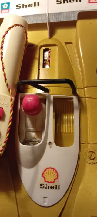 Coche de juguete Shell años 70