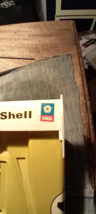 Coche de juguete Shell años 70