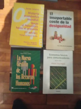 Libros economía lote
