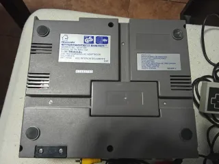 Consola Nintendo NES Beige y Gris