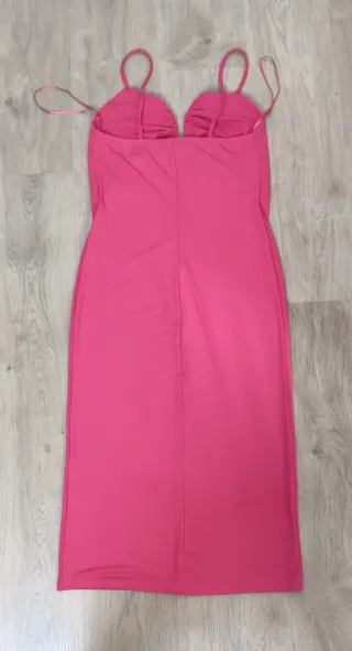 Vestido rosa Zara