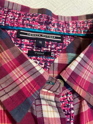 Camisa Tommy Hilfiger Talla XL Cuadros