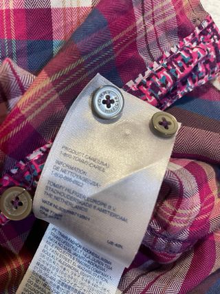 Camisa Tommy Hilfiger Talla XL Cuadros