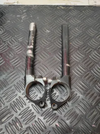 Semi manillares moto carretera negros