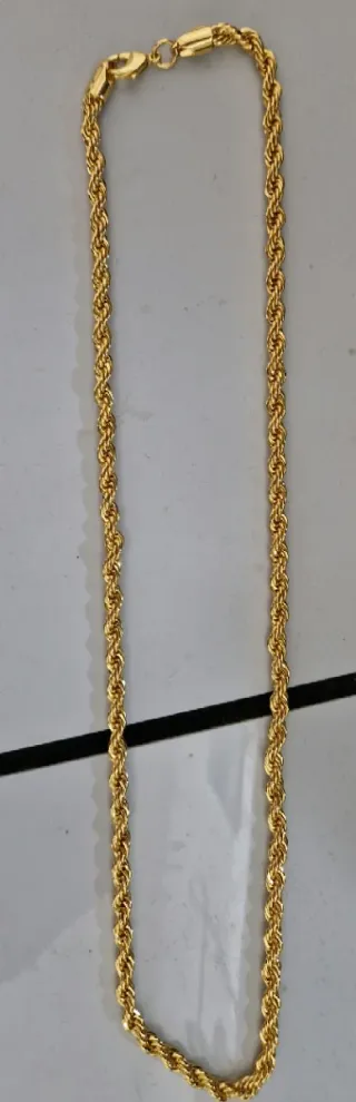 Cadena Cordon Chapado Oro