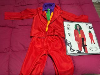 Disfraz Joker Niño Talla 7-9