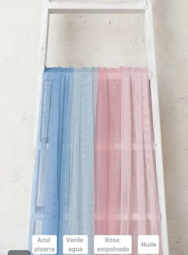 Fajín Tul Rosa 3m x 70cm.