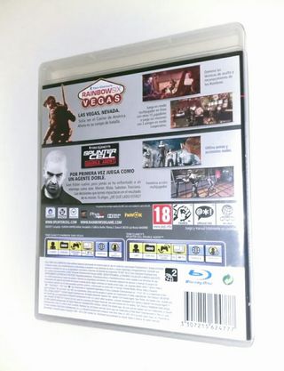 PACK RAIBOW SIX COMPLETO PS3