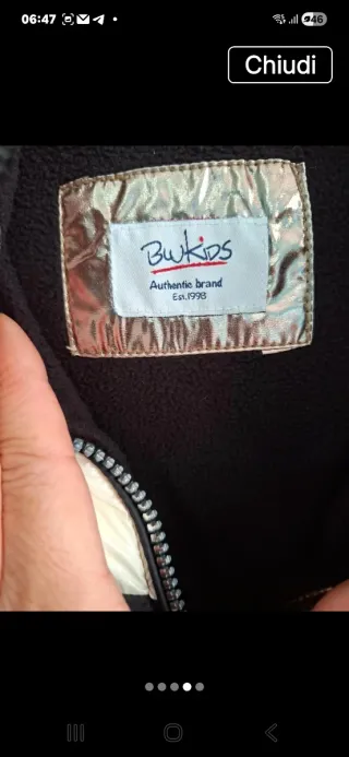 Piumino bambina blukids