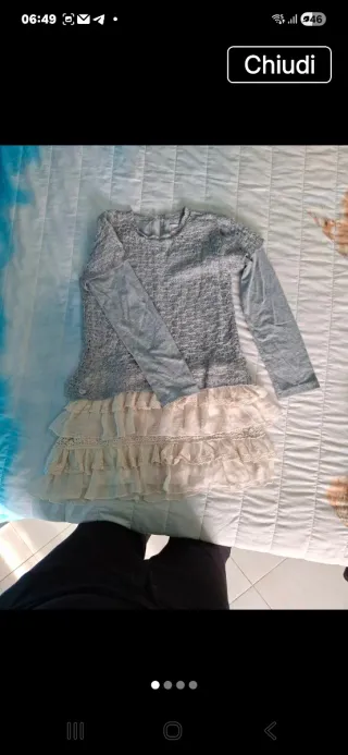 Vestitino Boboli bambina 8 anni 128cm