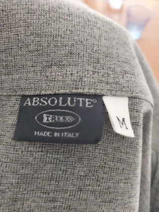 Camicia/Giacca Uomo Absolute Grigia Taglia M