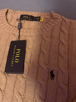 Maglione Polo Ralph Lauren Beige Taglia XL