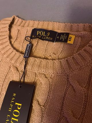 Maglione Polo Ralph Lauren Beige Taglia XL
