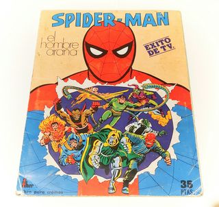 1981 ÁLBUM SPIDER-MAN EL HOMBRE ARAÑA