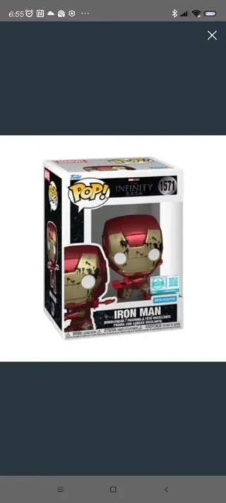 Funko Pop! Iron Man Infinity 1571 edición supreme