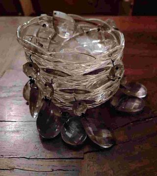 Coppette Cristallo per Lampadari - Set 4 Pezzi