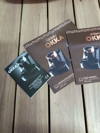 Máquinas De Café Arzum Ok002-W Cafetera turca, Blanca