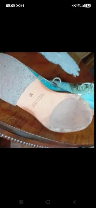 Scarpe donna inglesine jeans strass Made Italy