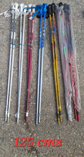 Palos de esquí NUEVOS sin rosetas, Primeras marcas