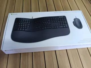 Teclado Ergonómico Microsoft y ratón Alemán
