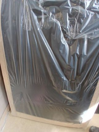 Base Tapizada Sin Patas con Tejido 3D 90x200 cm