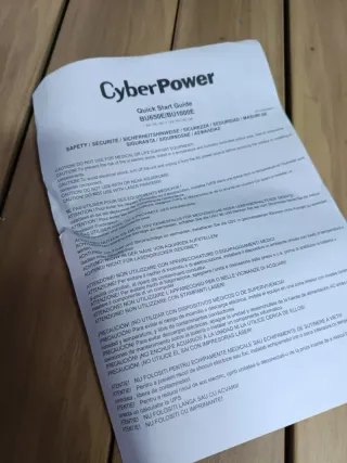 CyberPower BU650E SAI 650VA/360W