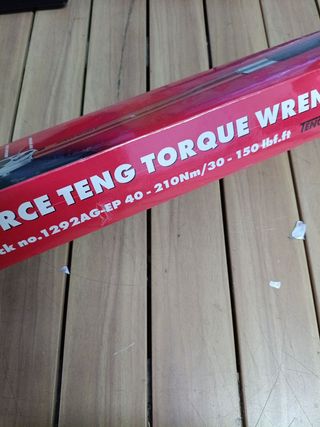 Tengtools - Llave dinamométrica 1/2" 40-210 Nm
