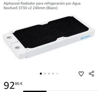 Alphacool Radiador para refrigeración por Agua