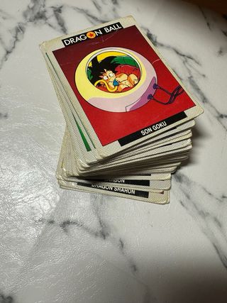 47 Cartas Dragon Ball (años 80)