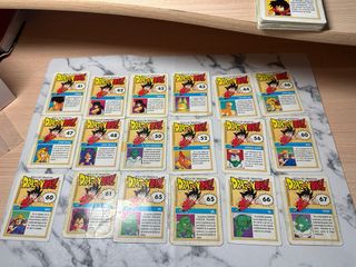 47 Cartas Dragon Ball (años 80)