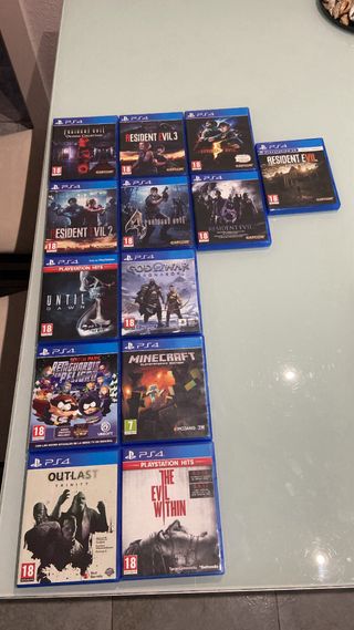 Lote Juegos PS4 (LEER)
