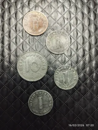 Monedas antiguas alemanas (1939-1944)