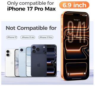 3 Prot. Pantalla Privacidad iPhone 17 Pro Max