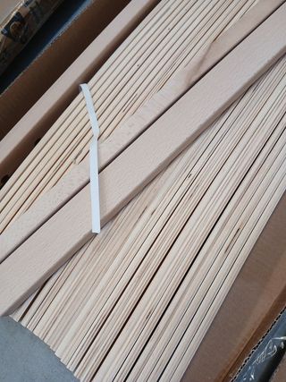 vidaXL Somier de láminas sin colchón con 100x200