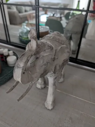 Decorazione elefante in pietra Maison du Monde