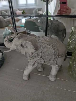 Decorazione elefante in pietra Maison du Monde