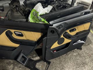 Paneles Puerta BMW E39 Beige/Negro