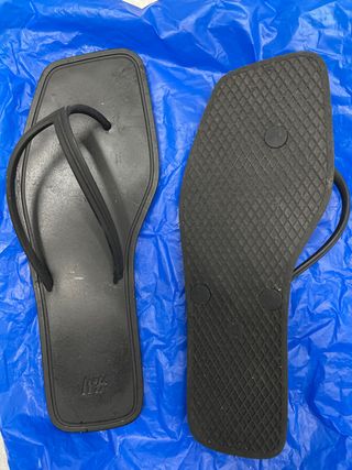 Chanclas H&M Negras Mujer