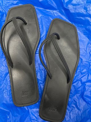 Chanclas H&M Negras Mujer