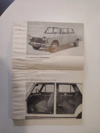Libro uso y entretenimiento SEAT 1500 1969