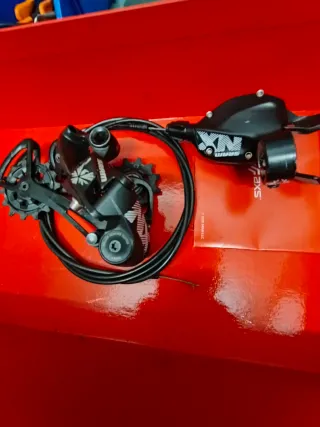 Desviador trasero SRAM NX 12v y pulsador