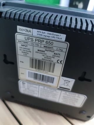 Riello Protection Plus PRP650 SAI 650VA 360W