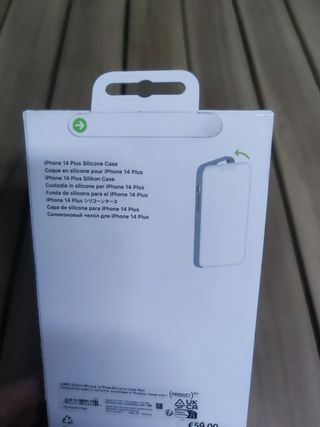 Apple Funda de silicona con MagSafe para el iPhone 14 Plus - (PRODUCT)RED