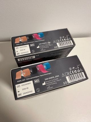 2 Cajas Cintas Kinesiologicas Sensiplast