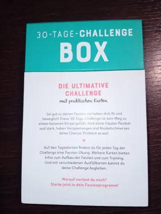 Box Faszien Training Tedesco