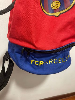 Mochila FC Barcelona Retro Roja y Azul
