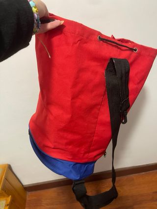 Mochila FC Barcelona Retro Roja y Azul