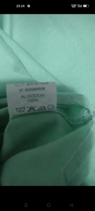 Camisa Bosselli Verde Hombre